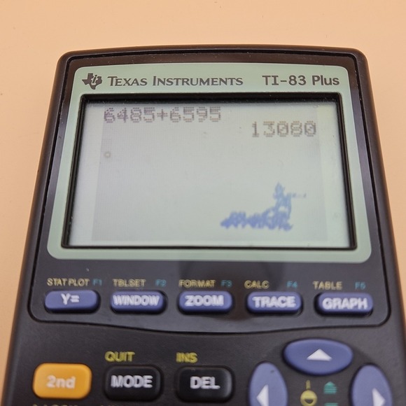 Texas Instruments Ti-83 Plus Graphing Calculator Read Description - Picture 2 of 4
